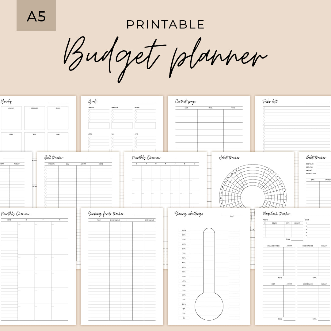 A5 - Budget Planner