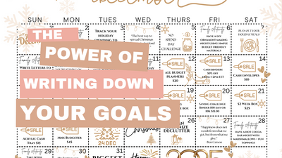 The Power of Writing Down Your Goals