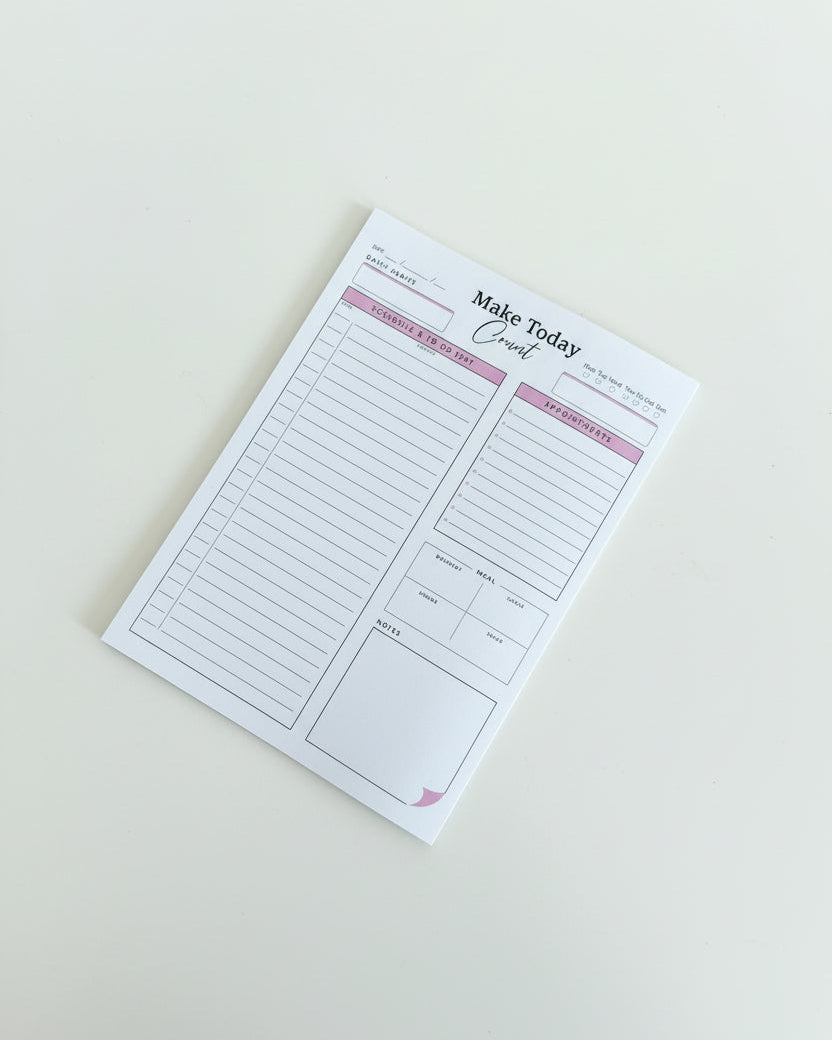 Make Today Count Post-it® Notes – A5 Size – Christina Loves Planning